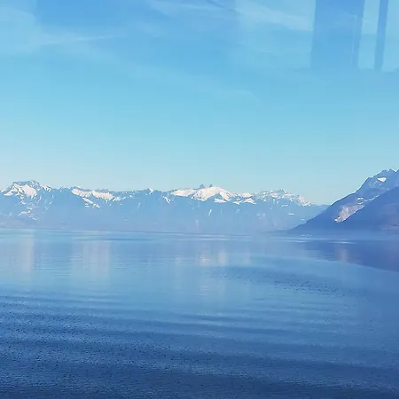 Apartman Bright Modern With View In Evian Neuvecelle