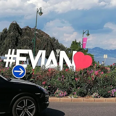 Apartman Bright Modern With View In Evian
