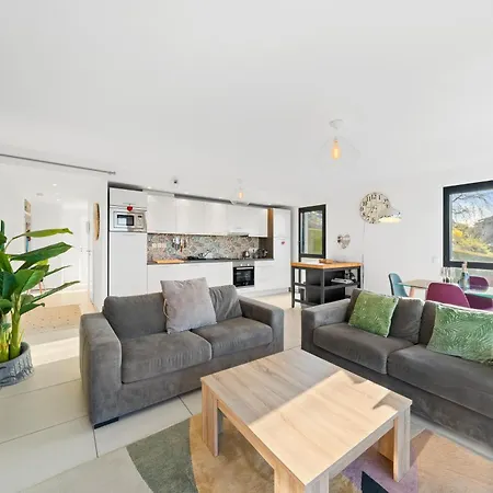 Apartman Bright Modern With View In Evian Neuvecelle
