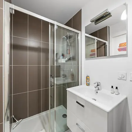 Bright Modern With View In Evian *